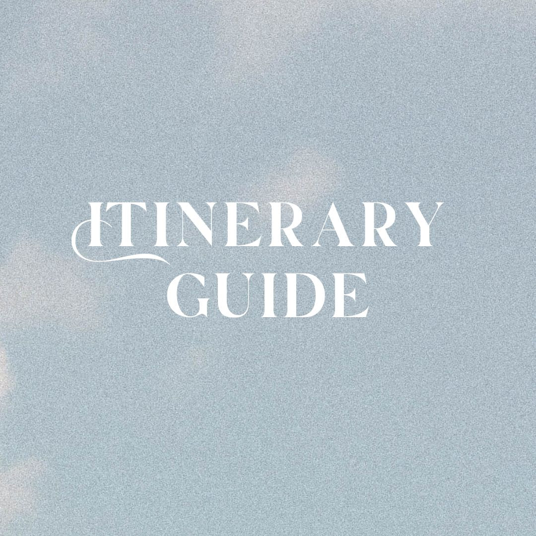 I T I N E R A R Y G U I D E - Notre Pourquoi, et la première étape