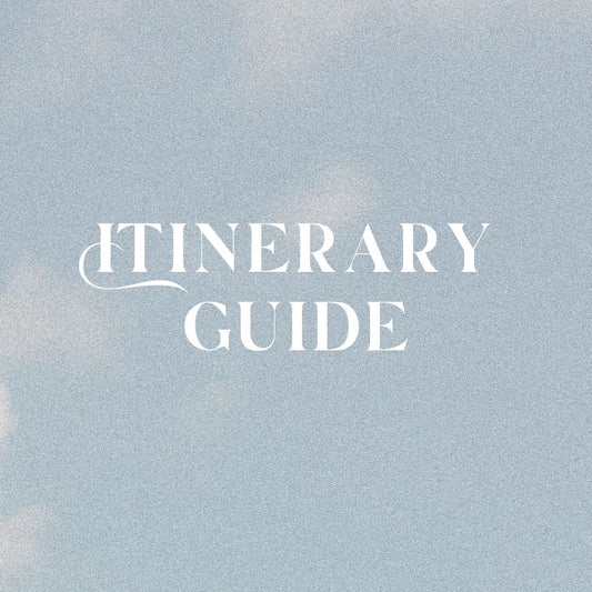 I T I N E R A R Y G U I D E - Notre Pourquoi, et la première étape