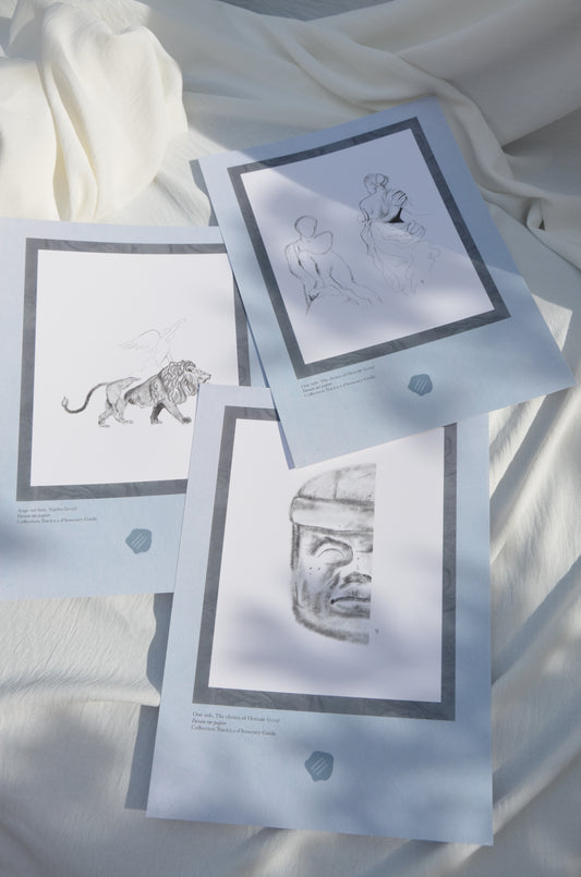 Affiche A4 - Olmèque