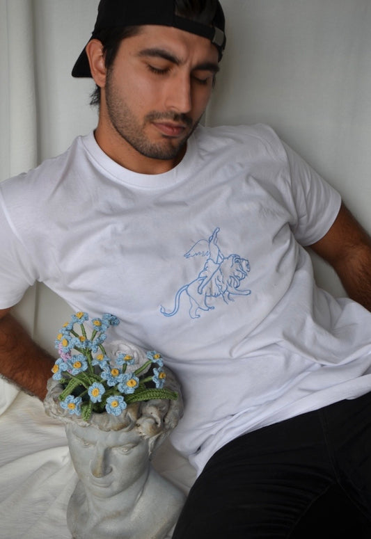 T-shirt "Trace lion" - PRÉCOMMANDE