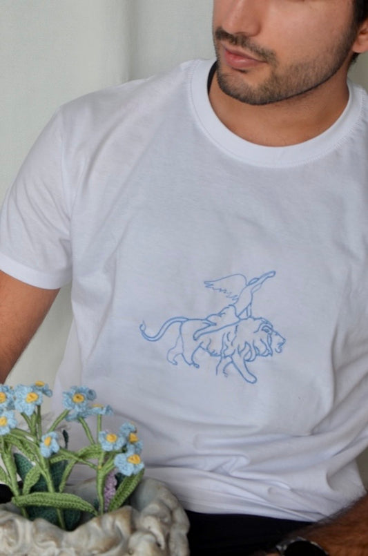 T-shirt "Trace lion" - PRÉCOMMANDE